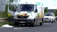 Čtyři lidé přepadli dodávku, ukradli dva miliony
