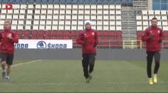 Rosický trénoval naplno a proti Dánům by v sestavě neměl chybět