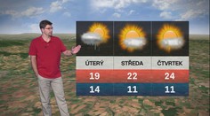 POČASÍ: V pondělí přijdou silné bouřky! Meteorologové varují před krupobitím