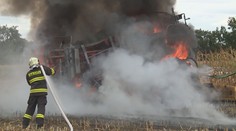 Letní počasí nahrává požárům na polích. Ke katastrofě přitom stačí málo