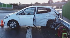 Po nehodě dvou aut na Vysočině skončil jeden člověk v nemocnici