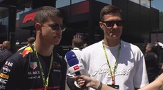 Z Bundesligy do Formule 1. Hvězdní Češi navštívili okruh, Hložek měl vyvalené oči