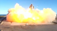 Tvrdý dopad a děsivá exploze! Musk testoval loď, která nás má vzít na Mars