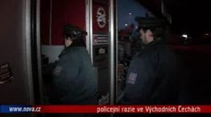 VIDEO: Největší policejní akce ve východních Čechách