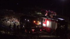 Hořící plasty a polystyren. Zapáchající dým na severu Moravy
