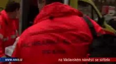 VIDEO: Na Václavském náměstí byl pobodán cizinec