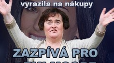 Vyléčená Boylová vyrazila na nákupy. Zazpívá pro Demi Moore