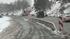 Další omezení na dálnici D1. Kvůli posouvání svodidel se tvoří kolony