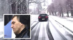 Zloděj "utíkal" ve sporťáku za 4,5 milionu. Na sněhu neměl šanci