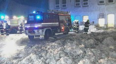 VIDEO: V Chocni hořela přádelna, škody půjdou do miliónů