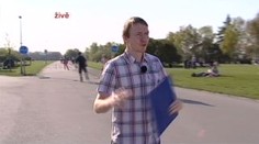 V dubnu je jak v létě. Ve Zlíně otevřeli koupaliště
