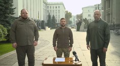 Projev prezidenta Zelenského: Ukrajina bude osvobozena. Rusko cítí naši sílu