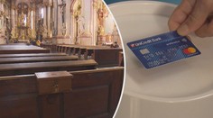 Kostely jdou s dobou! Místo do kasičky můžete přispět kartou