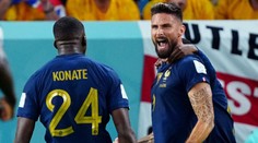 Austrálie skórovala první, od Francie ale dostala debakl. Giroud vyrovnal Henryho