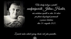Július zemřel na D1, když pomáhal jiným. Zůstal po něm pětiletý syn