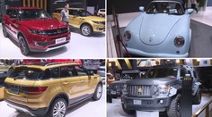 OBRAZEM: Autosalon v Šanghaji nabízí i čínské kopie zavedených značek