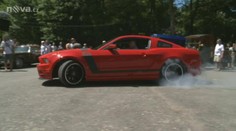 Setkání automobilových veteránů z Ameriky