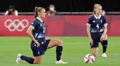 Britky na olympiádě před zápasem poklekly, Chilanky se přidaly