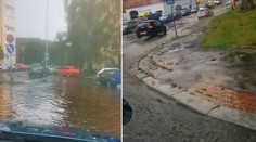 Českem se přehnaly silné bouřky: Zatopené domy i silnice!