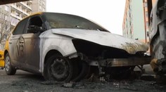 Taxislužbě shořelo třetí auto! Tady už jde o život, tvrdí majitel