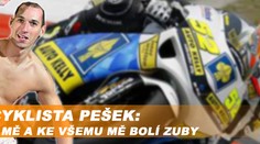 Motocyklista Pešek EXKLUZIVNĚ: Okradli mě a ke všemu mě bolí zuby
