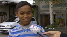 Adoptovaný kluk z Bangladéše je konečně na návštěvě v Česku