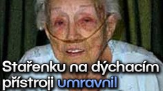 Stařenku na dýchacím přístroji umravnil policista paralyzérem