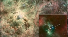 Hvězda bezdomovec uhání vesmírem. Vystřelil ji kosmický kulečník