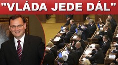 Nečasova vláda PŘEŽILA hlasování o nedůvěře