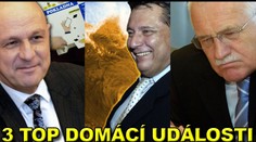 TOP událost z politiky: Julínkovné, oranžová tsunami, či rebel Klaus? HLASUJTE