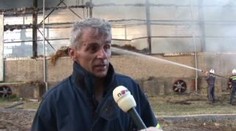 Seník za 15 milionů strávily plameny