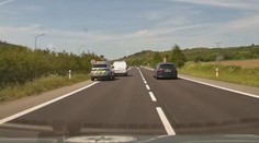 VIDEO: Drama na jihu Moravy. Řidič ujížděl z Rakouska, policisté museli střílet