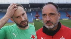 Tečoval Kolář míč až za čárou? Slavia po sporném rohu přišla o dva body
