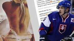 Nemravná fotka slovenského hokejisty: Ukázal nahou přítelkyni!