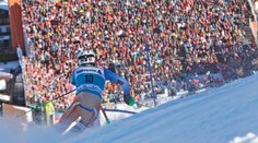 Vteřina hrůzy! Kristoffersen se jen zázrakem nesrazil s pořadatelem