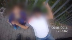 Muž měl 3 promile a válel se na ulici! Tříletý syn seděl vedle něj!