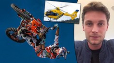 STRACH O HVĚZDU: Petr Pilát měl těžký pád, letěl pro něj vrtulník