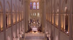 Katedrála Notre Dame se opět ukáže v celé kráse. Jako první ji viděl Macron