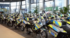 Policie nakoupila nové motocykly, za 60 milionů pořídila 135 strojů