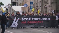 Poláci protestovali proti nehumánnímu chování vlády vůči migrantům
