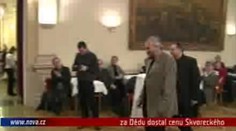 VIDEO: Za Dědu dostal cenu Škvoreckého