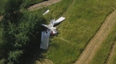 Pád letadla na Blanensku: Pilot stačil vyskočit, padák ho ale nezachránil