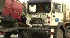 Kamion sešrotoval dodávku, v níž umřel pekař