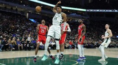 Hvězda Milwaukee už popáté v kariéře nastřílela 50 bodů v NBA