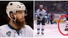 Show v NHL: Všichni se bavili, když hokejista San Jose tančil!