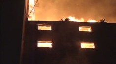VIDEO: Požár zpustošil sušičku chmele. Škoda 50 milionů
