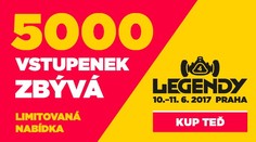 Limitovaná nabídka - posledních 5.000 vstupenek