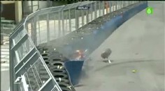 VIDEO F1: Hrůzostrašná nehoda Webbera při VC Evropy
