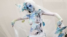 BODYPAINT: NAHÉ MODELKY předváděly pomalovaná těla!