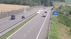 Zmatený hazardér kličkoval po D1 v protisměru. Během pár minut hned dvakrát